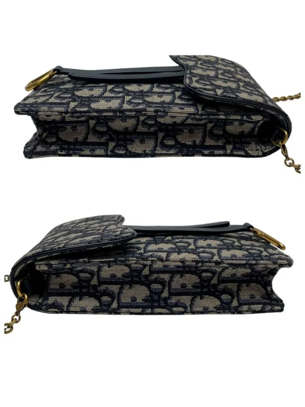 Dior Trotter Canvas Smartphone Shoulder Bag Pouch